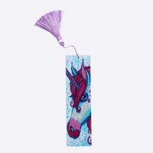Load image into Gallery viewer, Unicorn with Red Hair Bookmark