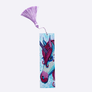 Unicorn with Red Hair Bookmark