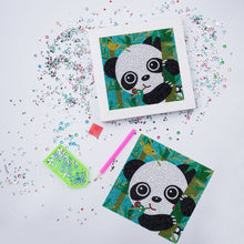Load image into Gallery viewer, Cute Panda On Tree Special Diamond Painting Kit