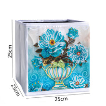 Load image into Gallery viewer, Blue Roses In Vase - Special Diamond Art Storage Box