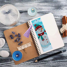 Load image into Gallery viewer, Snowman Diamond Painting Bookmark