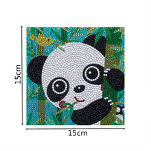 Load image into Gallery viewer, Cute Panda On Tree Special Diamond Painting Kit