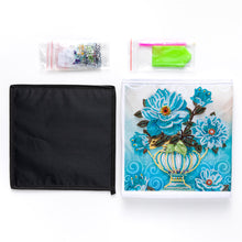 Load image into Gallery viewer, Blue Roses In Vase - Special Diamond Art Storage Box
