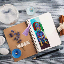 Load image into Gallery viewer, Colourful Dog Diamond Art Bookmark