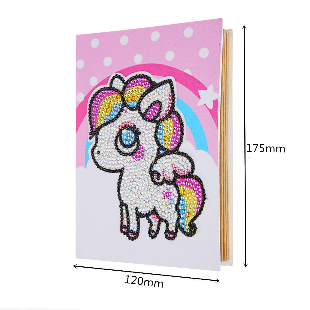 Rainbow Unicorn Diamond Painting Kit, code DE7079 Collection D'Art