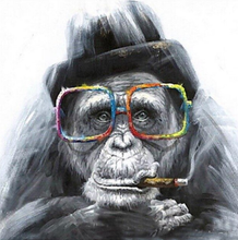 Load image into Gallery viewer, 5D DIY Diamond Paintings Comic Monkey Animals