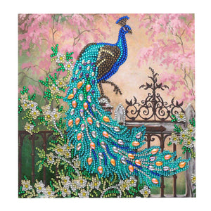 Alluring Peacock Special Diamonds Painting Kit