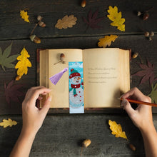 Load image into Gallery viewer, Snowman Diamond Painting Bookmark