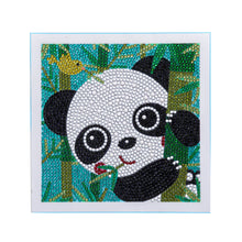 Load image into Gallery viewer, Cute Panda On Tree Special Diamond Painting Kit
