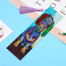 Load image into Gallery viewer, Colourful Dog Diamond Art Bookmark