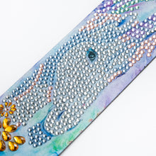 Load image into Gallery viewer, Blue Unicorn Painting Bookmark