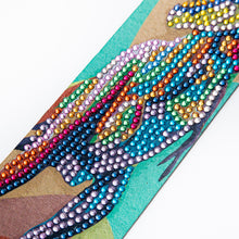 Load image into Gallery viewer, Colourful Dinosaur Painting Bookmark