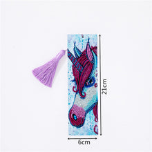 Load image into Gallery viewer, Unicorn with Red Hair Bookmark