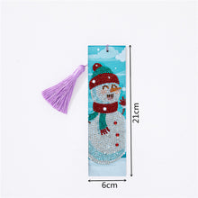 Load image into Gallery viewer, Snowman Diamond Painting Bookmark