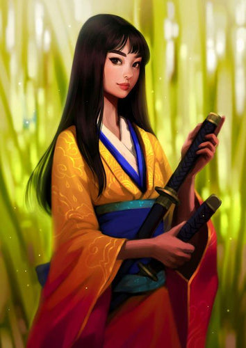 Girl Diamond Painting