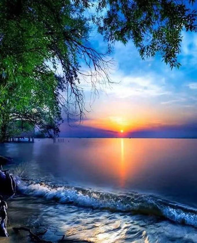 Beautiful  Sunset View Painting Kit