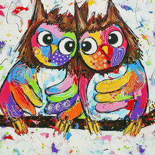 Load image into Gallery viewer, Beautiful  Owls Couples - Diamond Painting