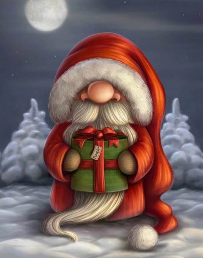 Cartoon Santa Claus Painting Kit