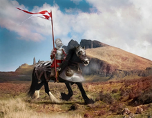 Load image into Gallery viewer, Crusader Knight Painting - DIY Diamonds