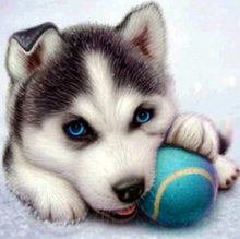 Load image into Gallery viewer, Dog Animal 5D DIY Painting