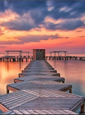 Evening Sunset Landscape  Scenery at Beach Diamond Art Painting kit