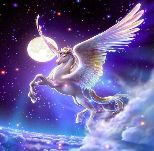 Flying Horse Diamond Painting