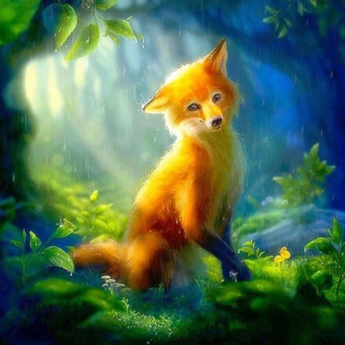 Fox Diamond Art