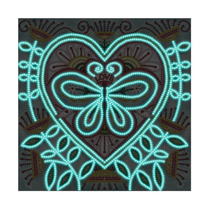 Luminous Butterfly 5D Mandela Diamond Kit