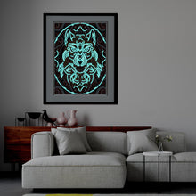Load image into Gallery viewer, Luminous Alpha Wolf Special Diamond Painting