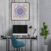 Load image into Gallery viewer, Mandala Glow In The Dark Artistic Diamond Art