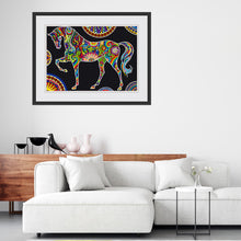 Load image into Gallery viewer, 5D Night Glow Luminous Horse Diamond Painting