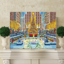 Load image into Gallery viewer, Christmas Tree LED Diamond Painting
