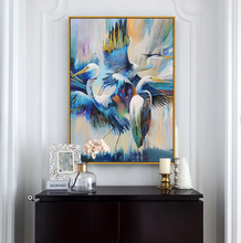 Load image into Gallery viewer, Heron Bird Diamond Painting Animal - Art Kit