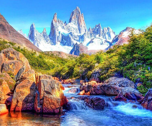 Mountains Diamond Painting