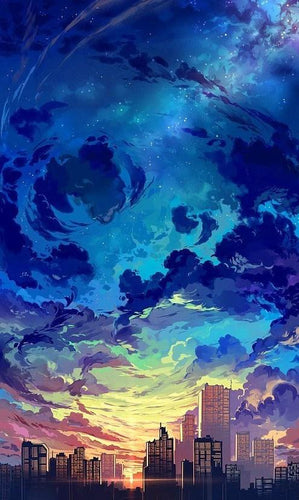 Sky Paint by Diamonds Kit