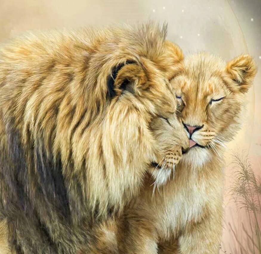 Lion Painting DIY