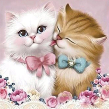Load image into Gallery viewer, Love Kitten - 5D Diamond Painting