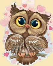 Load image into Gallery viewer, Owl Painting - 5D Diamond Painting