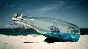 Sailboat Ship Bottle Sea DIY Painting Kit