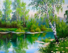 Load image into Gallery viewer, Canal Scenic View - Paints by Diamonds