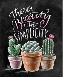 There's beauty in simplicity Quote