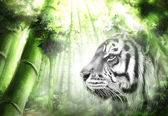 Tiger DIY Diamond Painting Kit