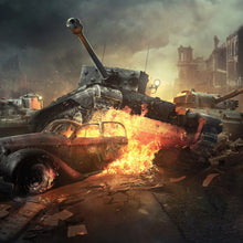 Load image into Gallery viewer, World Of Tanks Paint By Diamond
