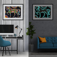 Load image into Gallery viewer, 5D Glow in the dark Special Horse Painting