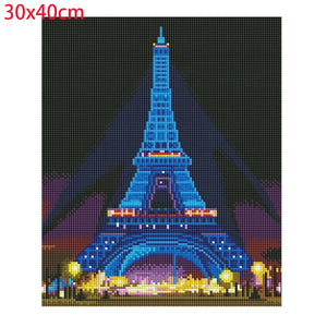 Eiffel Tower LED Diamond Kit