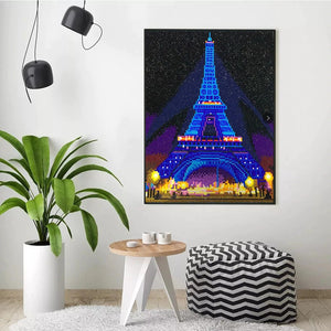 Eiffel Tower LED Diamond Kit