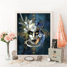 Load image into Gallery viewer, Mysterious Mask - Paint By Diamonds