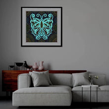 Load image into Gallery viewer, Artistic butterfly Luminous Night Glow Painting