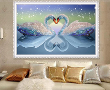 Load image into Gallery viewer, love Swan - Paint by Diamond
