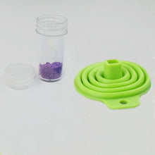 Load image into Gallery viewer, Collapsible Silicone Funnel for Diamond Painting Drills